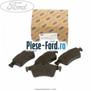 Set placute frana spate premium Ford Transit Connect 2002-2014 1.8 TDCi 90 cai #3C1360F19E